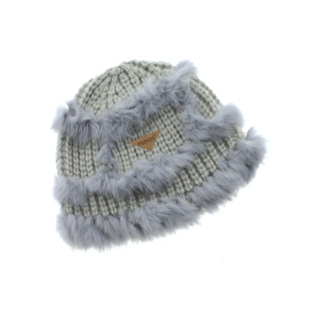 GORRO SEÑORA GRIS