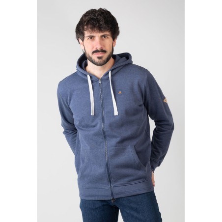 SUDADERA  ABIERTA CON CAPUCHA