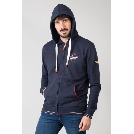 SUDADERA ABIERTA  CON CAPUCHA