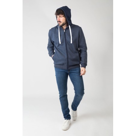 SUDADERA ABIERTA  CON CAPUCHA