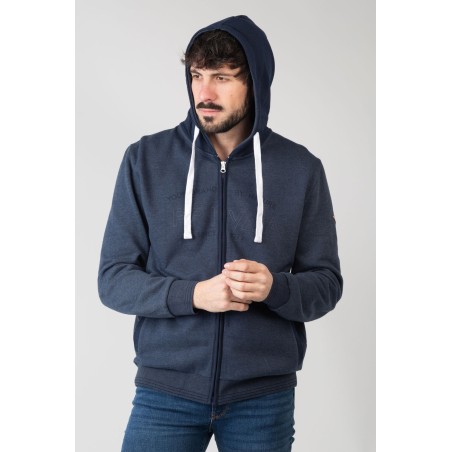 SUDADERA ABIERTA  CON CAPUCHA