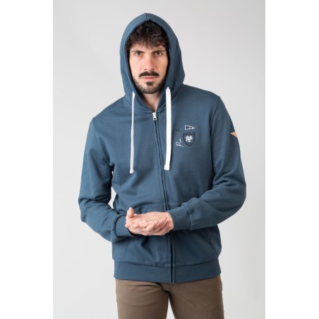 SUDADERA ABIERTA  CON CAPUCHA