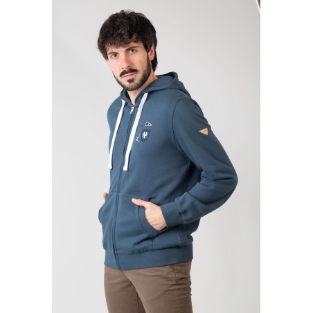 SUDADERA ABIERTA  CON CAPUCHA